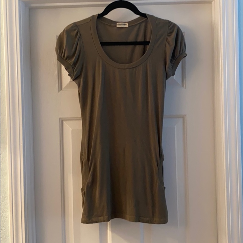 Army green top